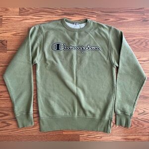 Men’s Champion Green Crewneck Sweatshirt
